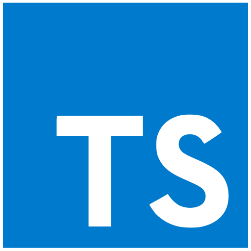 TypeScript programming language icon